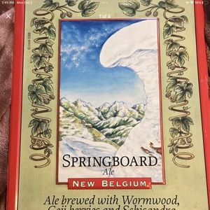 New Belgium “Springboard” Beer Sign